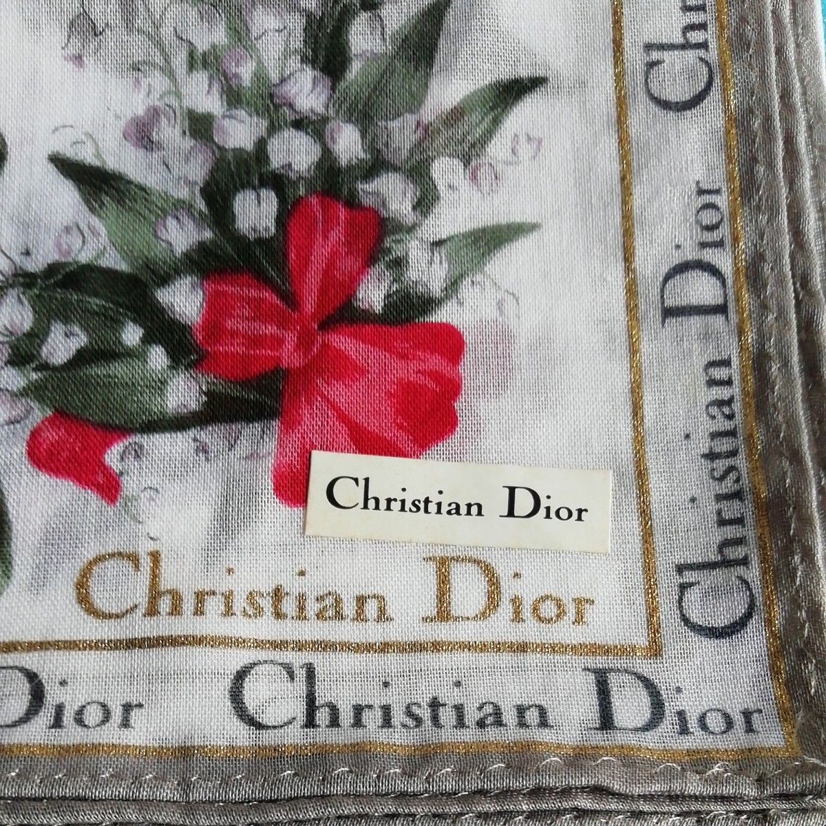新品未使用/シール付き】ハンカチ Christian Dior クリスチャン 新品未使用/シール付き】ハンカチ Christian Dior クリスチャン