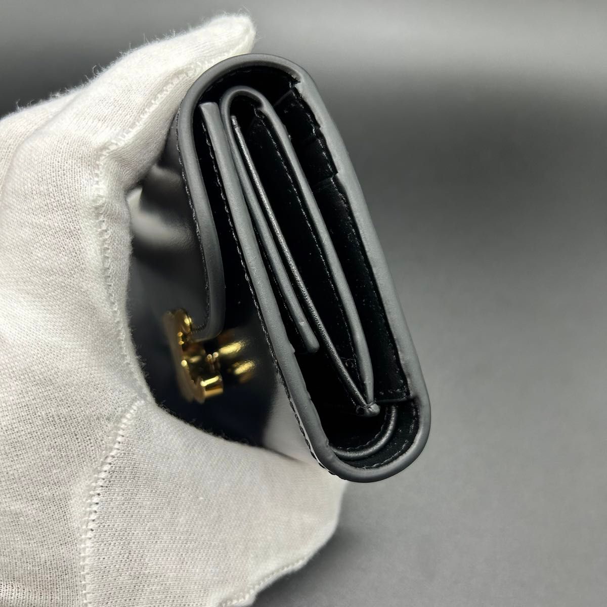 CELINE セリーヌ 三つ折り財布 トリオンフ コンパクトウォレット CELINE セリーヌ 三つ折り財布 トリオンフ コンパクトウォレット