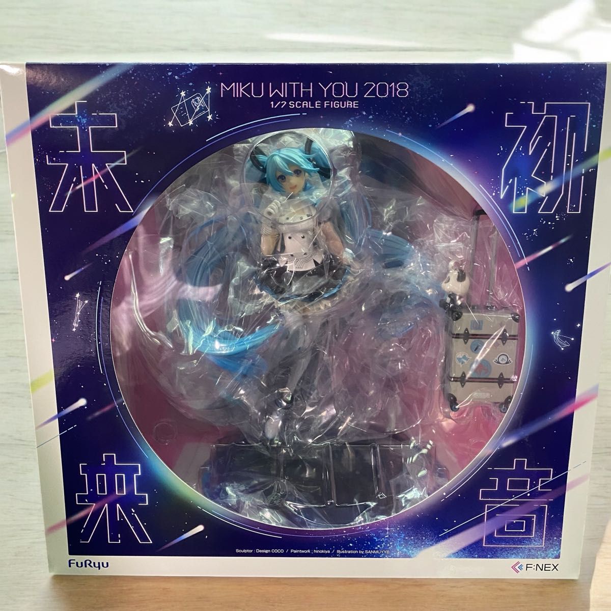 美品】 初音ミク「MIKU WITH YOU 2018」Ver 1/7スケール 美品】 初音ミク「MIKU WITH YOU 2018」Ver 1/7スケール