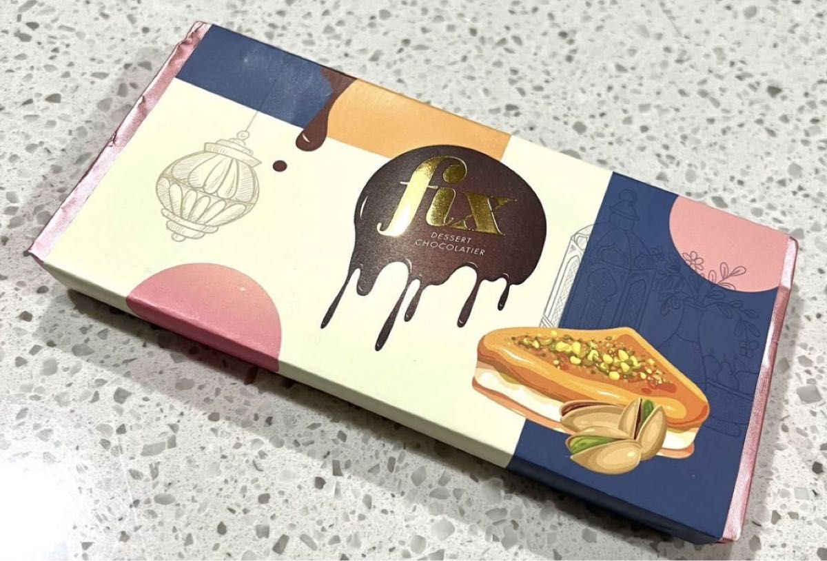 数量限定 ドバイ限定フィックスチョコレート「Fix dessert 数量限定 ドバイ限定フィックスチョコレート「Fix dessert