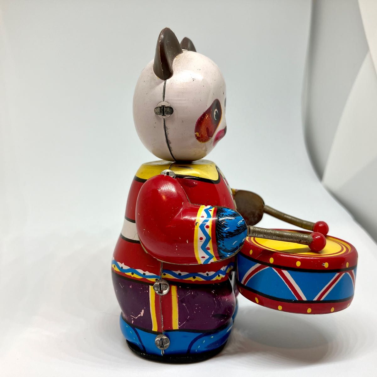 ブリキのおもちゃ パンダ 太鼓 ブリキ 昭和レトロ 人形 玩具 ブリキのおもちゃ パンダ 太鼓 ブリキ 昭和レトロ 人形 玩具