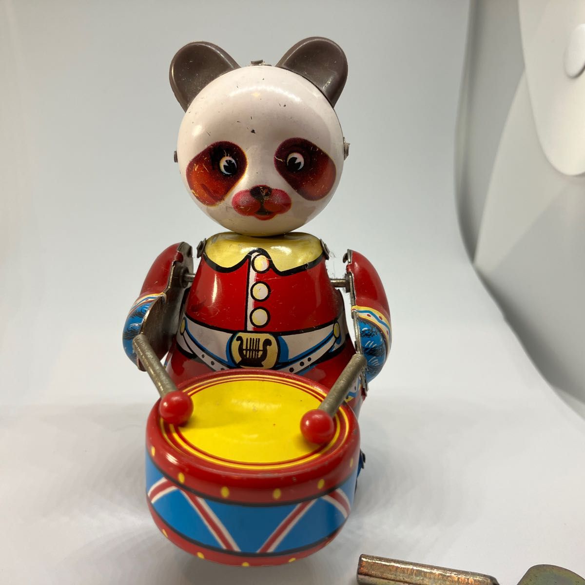 ブリキのおもちゃ パンダ 太鼓 ブリキ 昭和レトロ 人形 玩具 ブリキのおもちゃ パンダ 太鼓 ブリキ 昭和レトロ 人形 玩具