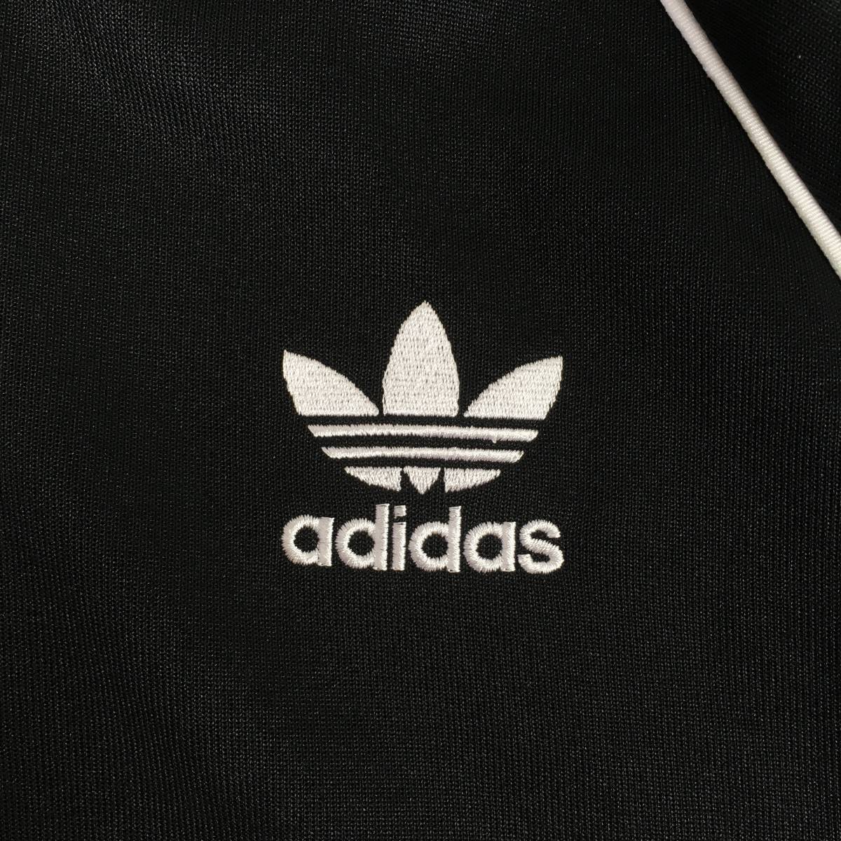 【美品】adidas Originals アディダス オリジナルス DJ2856 AUTH TRACK TOP オーストラック トップ ジャケット ブラック/ホワイト XSサイズ_画像5