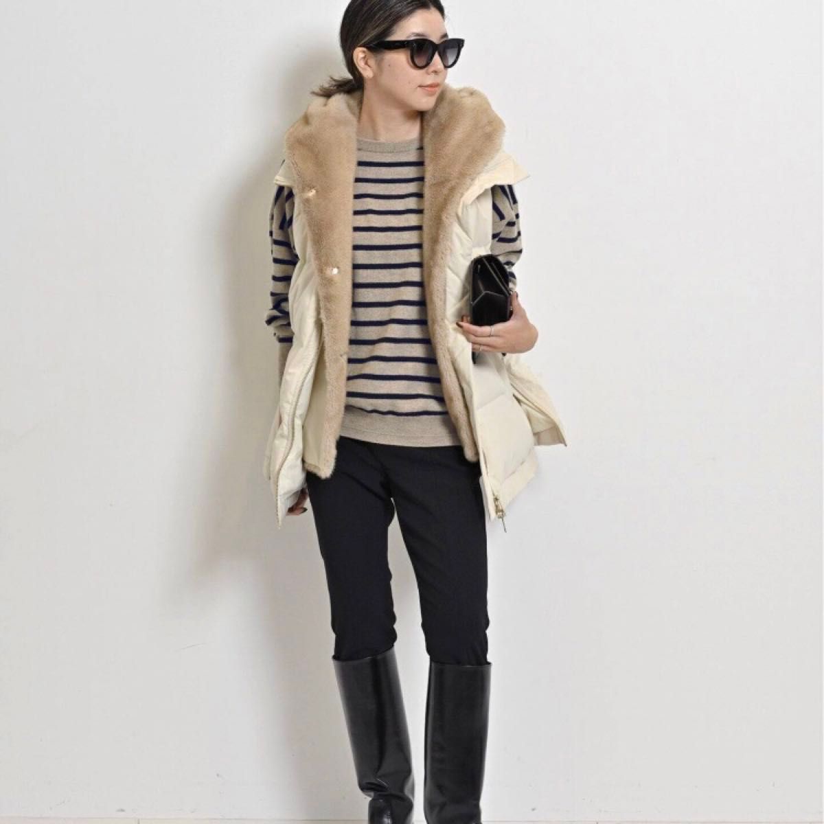 今季 新品 未使用 タグ付 L'Appartement BORDER BF KNIT 今季 新品 未使用 タグ付 L'Appartement BORDER BF KNIT