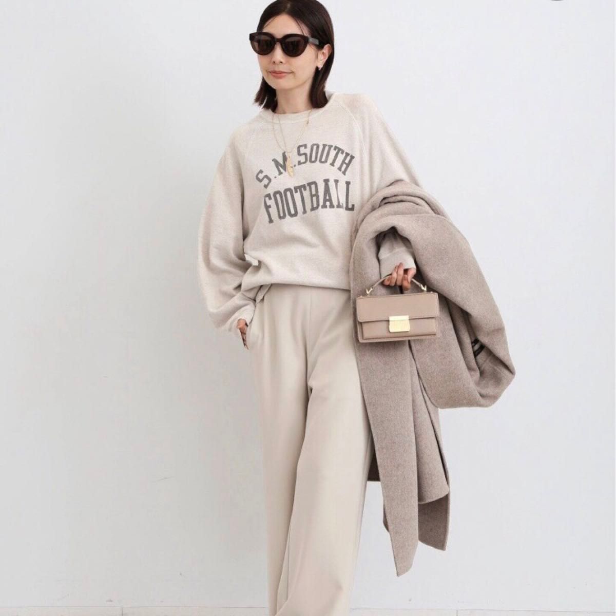 L'Appartement REMI RELIEF テンジクラグランロンT 今季 新品 未使用 タグ付 L'Appartement【REMI RELIEF/レミ