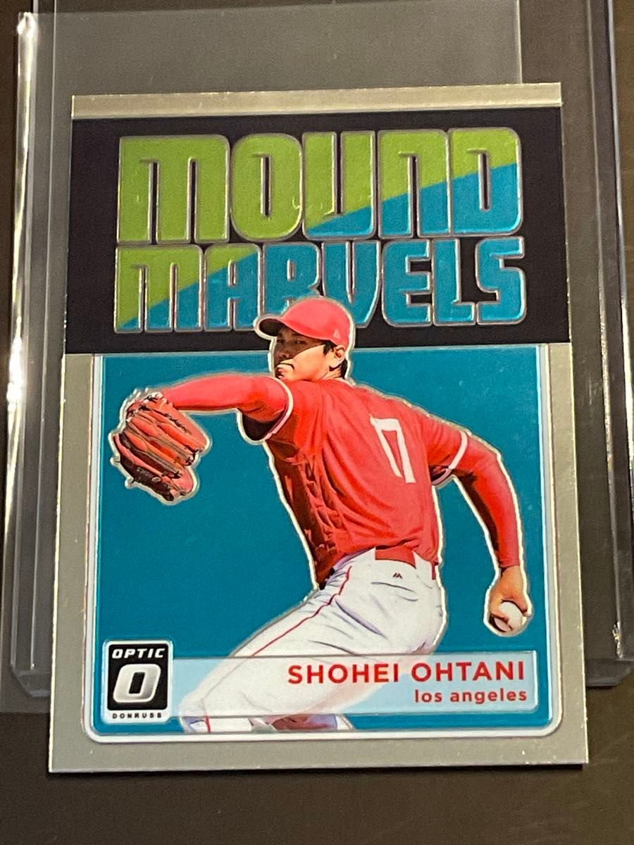 大谷翔平 ルーキー イヤー カード 2018 Panini Donruss Optic Mound Marvels