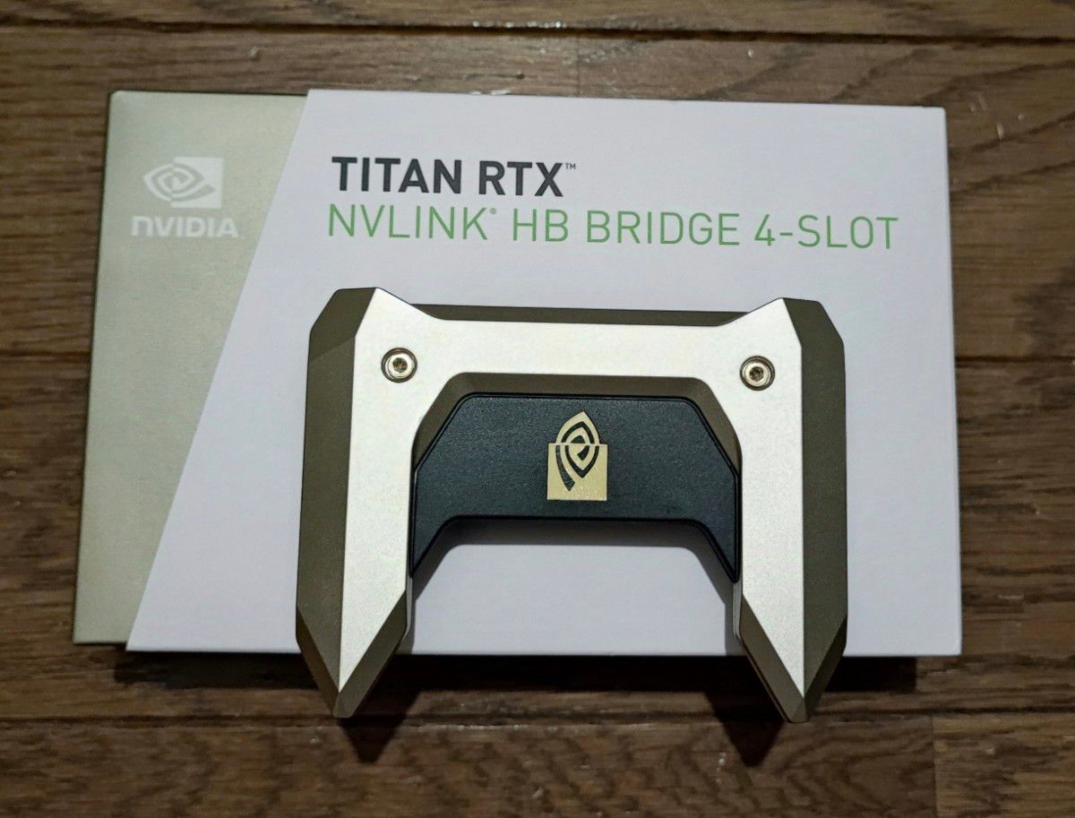 TITAN RTX NVLINK HB BRIDGE 4slot|Yahoo!フリマ(旧PayPayフリマ) TITAN RTX NVLINK HB BRIDGE 4slot|Yahoo!フリマ(旧PayPayフリマ)