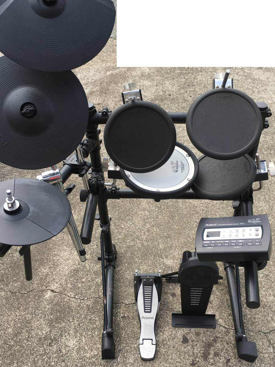 ローランド Roland TD-3 電子ドラムセット V-Drums 動作確認済み! 通電