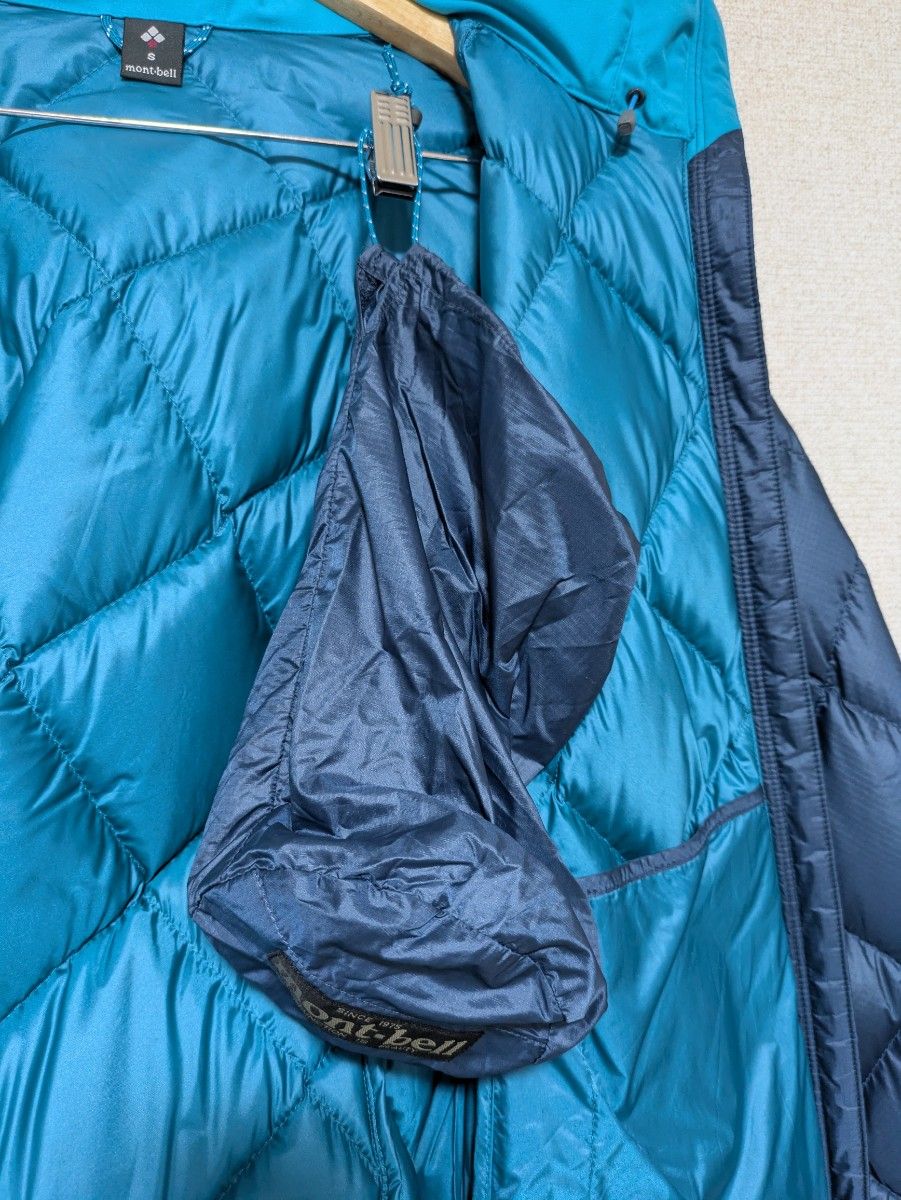 美品 800FP ライトアルパインダウンパーカー レディースS