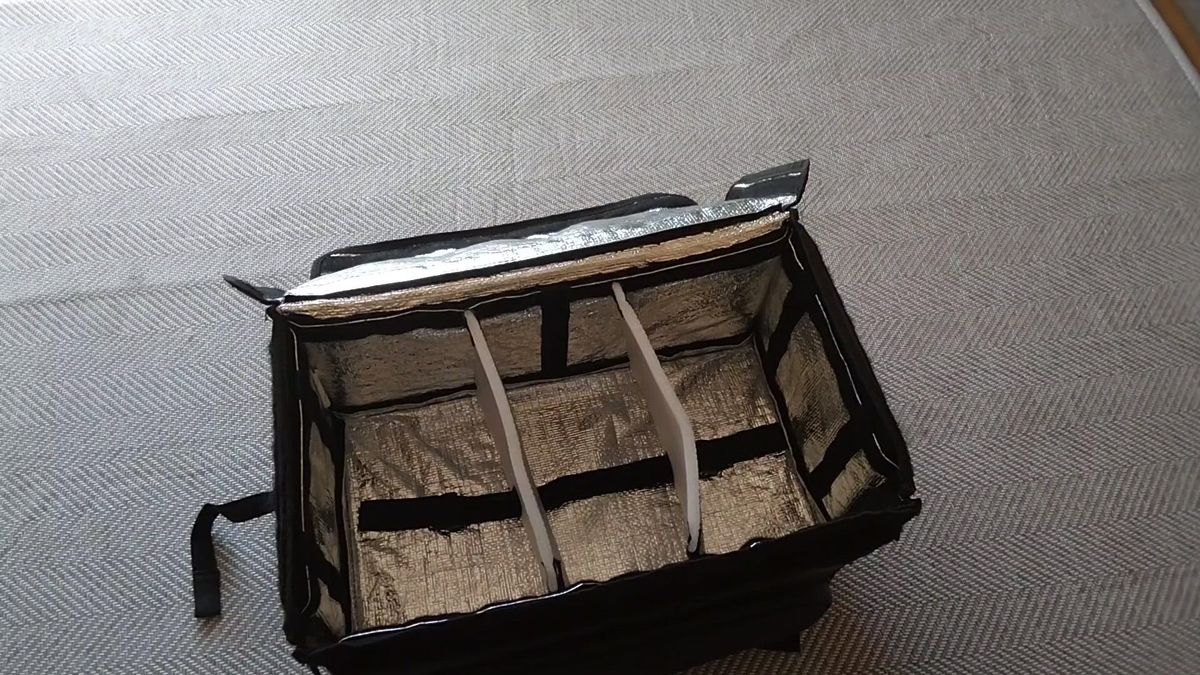 ウーバー 便利デリバリーバック仕切り板(2枚セット) ※バック本体ではありません