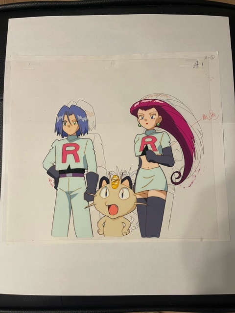 アニメ ポケットモンスター セル画 #73話 ロケット団 ムサシ