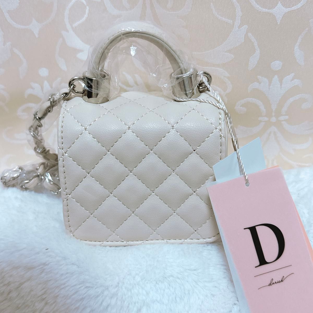 Darich ダーリッチ 新品 バッグ キルティングミニショルダー Darich ダーリッチ 新品 バッグ キルティングミニショルダー