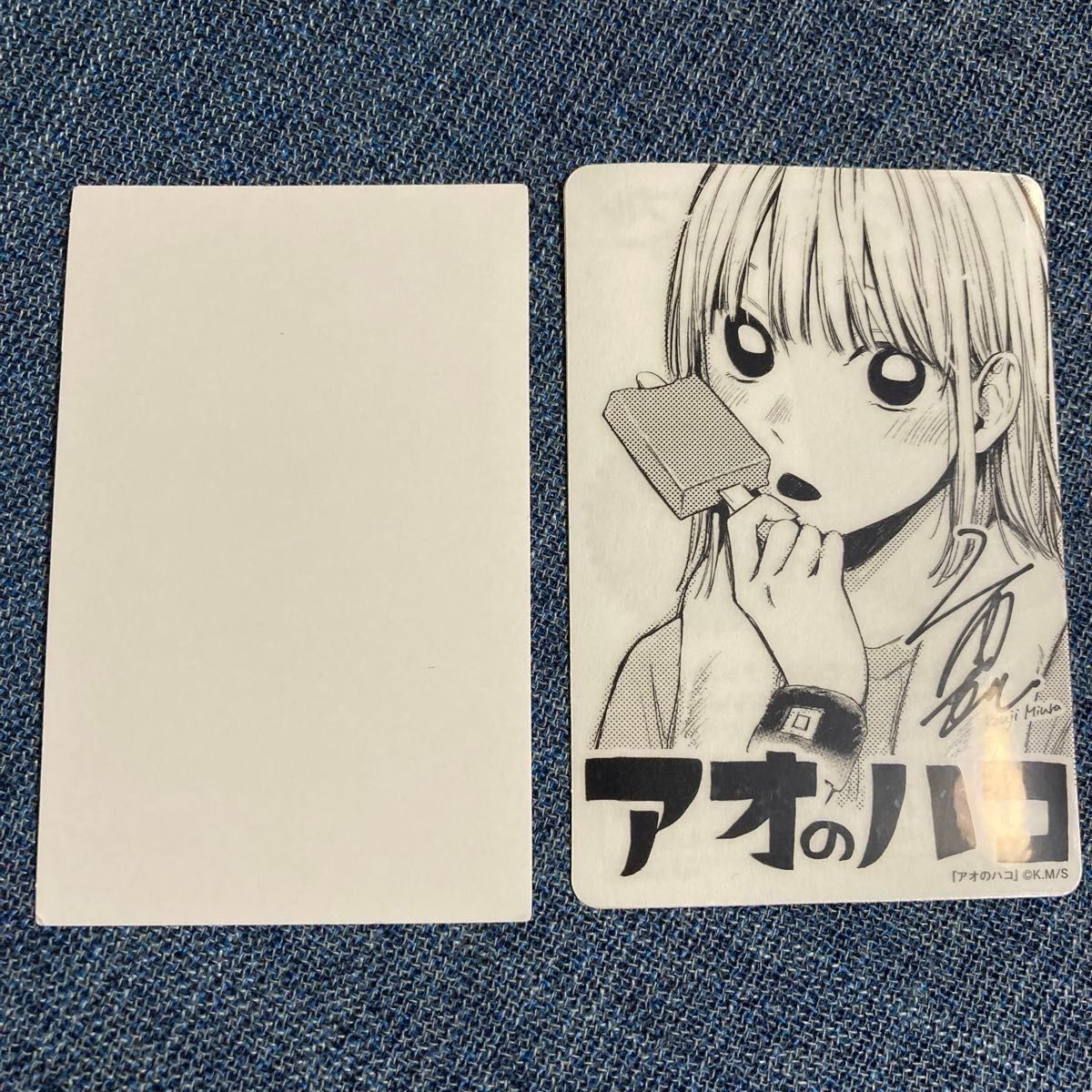 アオのハコ ジャンプフェアINアニメイト2022 鹿野千夏 蝶野雛 アオのハコ ジャンプフェアINアニメイト2022 鹿野千夏 蝶野雛