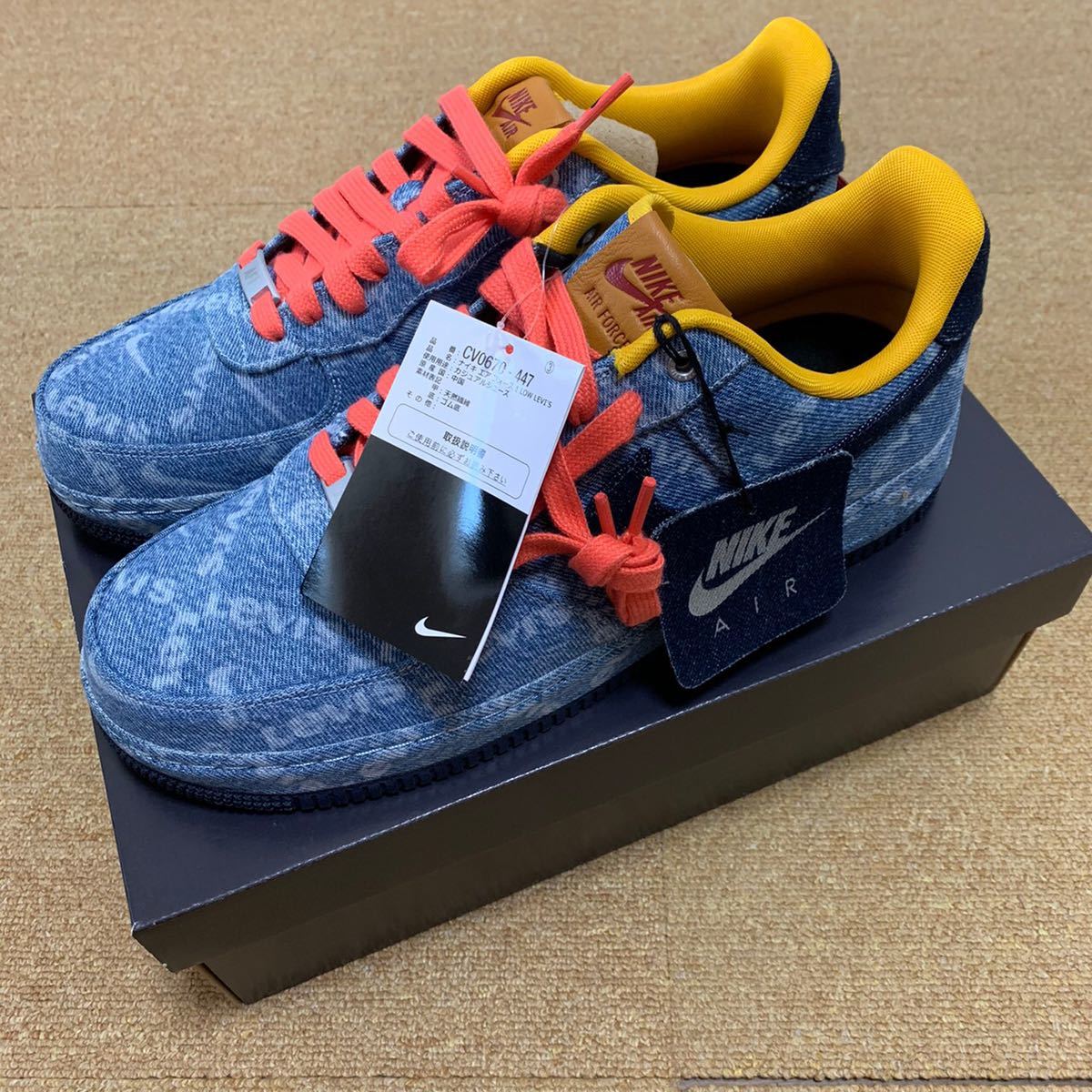 LEVI'S × NIKE Air Force 1 28.5cm | tspea.org