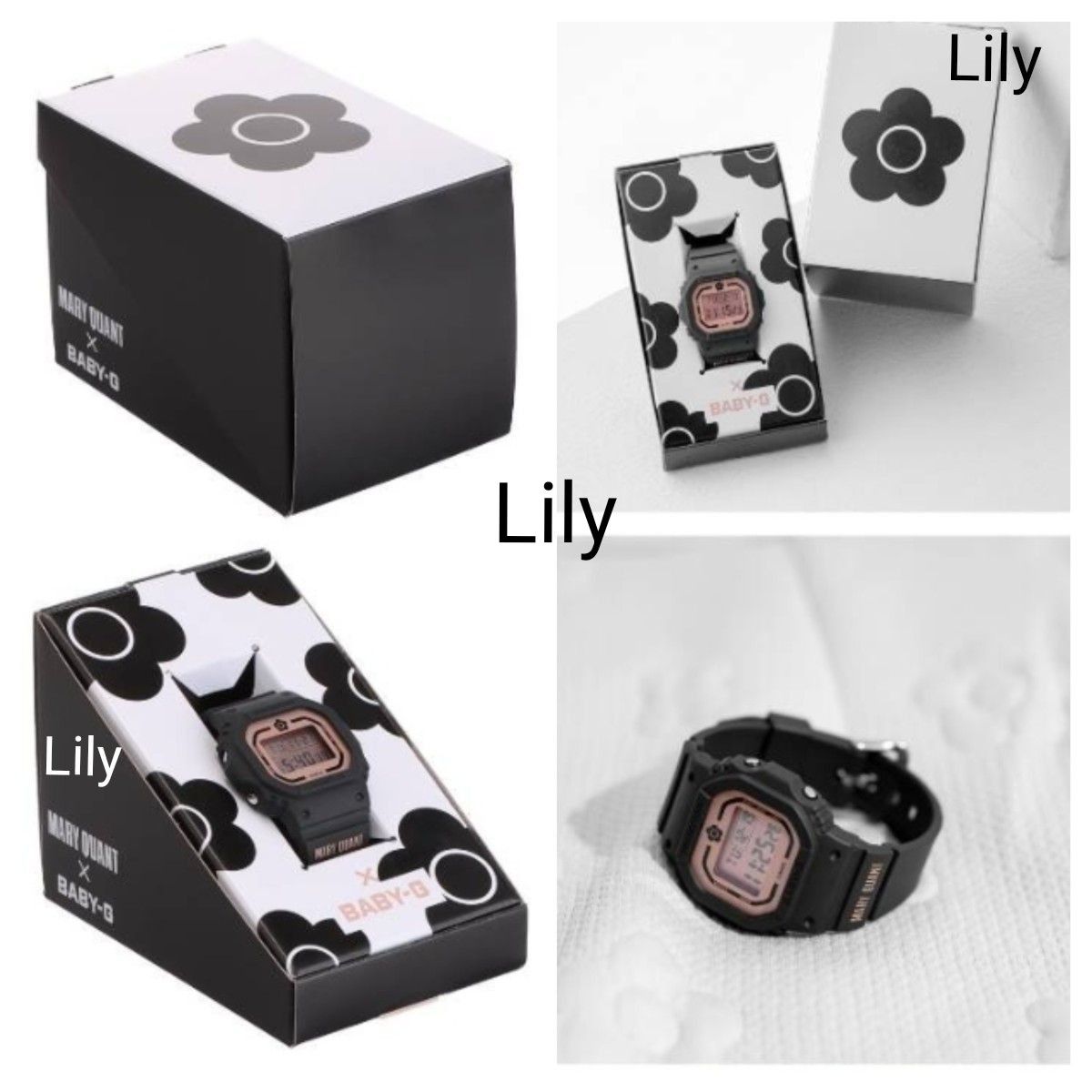 マリークヮント 【MARY QUANT×BABY G】ベビーG 限定品 新品 マリークヮント 【MARY QUANT×BABY G】ベビーG 限定品 新品