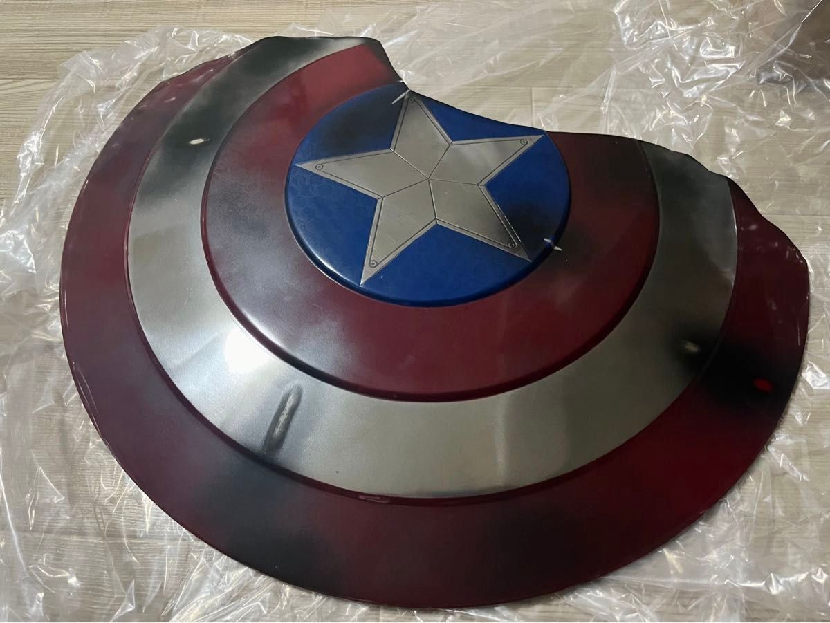 キャプテン・アメリカ 盾 金属製 シールド バトルダメージ 1/1 キャプテン・アメリカ 盾 金属製 シールド バトルダメージ 1/1