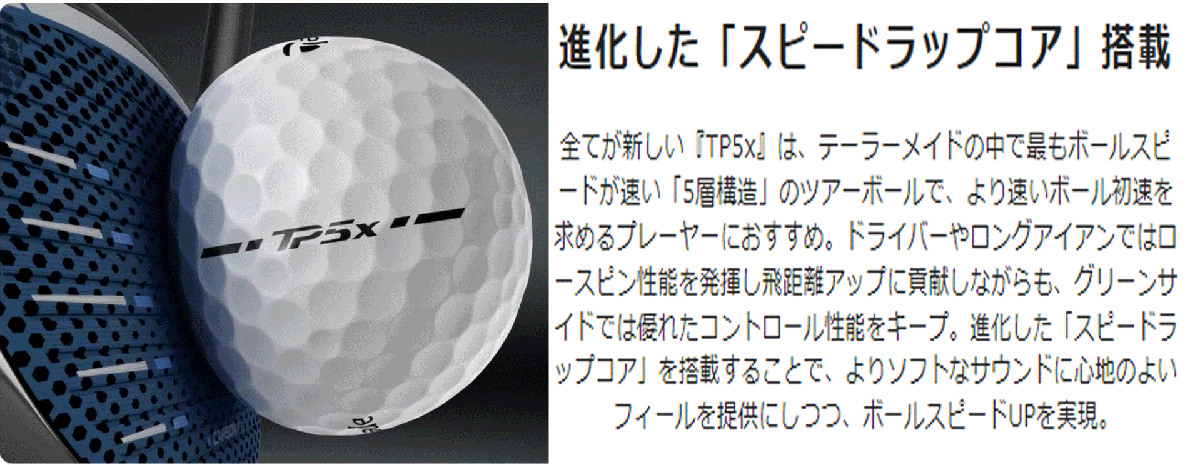 新品■テーラーメイド■2024.9■NEW TP5X ストライプ ボール■ホワイト■５ダース■史上最もソフトなフィーリングのツアーボールが誕生