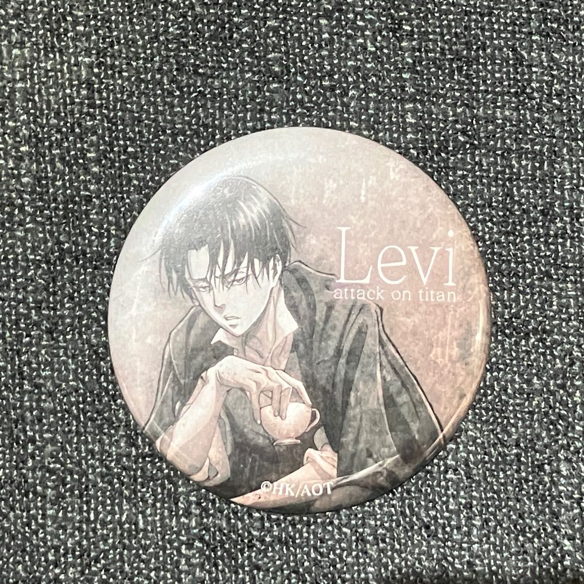 進撃の巨人 缶バッジコレクション リヴァイver. 進撃の巨人 缶バッジコレクション リヴァイver.