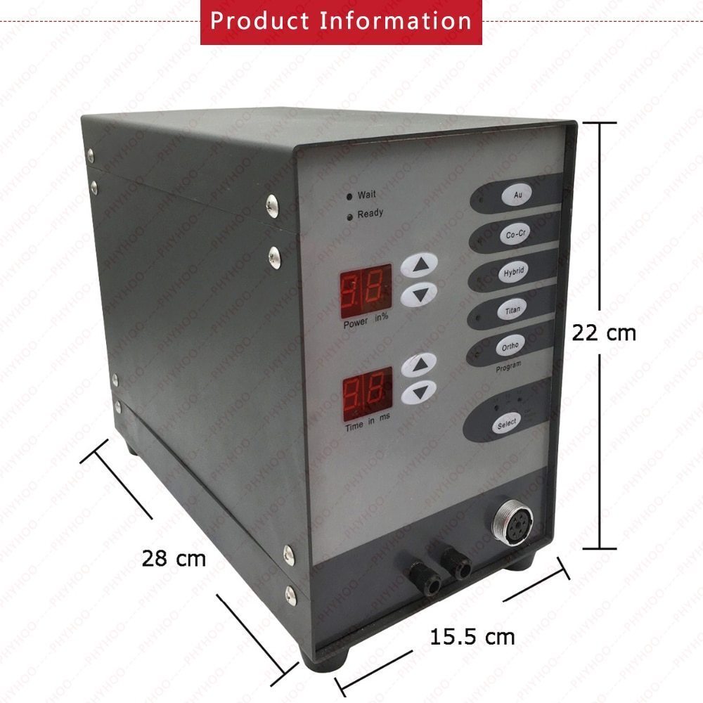 【送料無料】ハイパワーアルゴンアークスポット溶接機 レーザー溶接 ステンレス鋼溶接機 歯科溶接ツール ジュエリースポット溶接110V220V_画像5