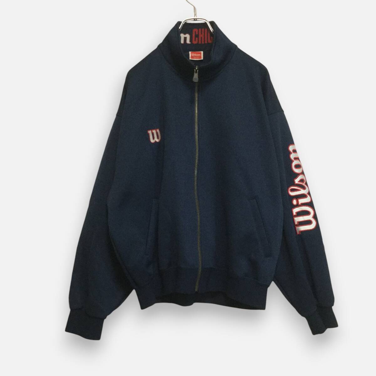 ウィルソン 90s レトロジャージ】 美品 90年代 ヴィンテージ ウィルソン 90s レトロジャージ】 美品 90年代 ヴィンテージ