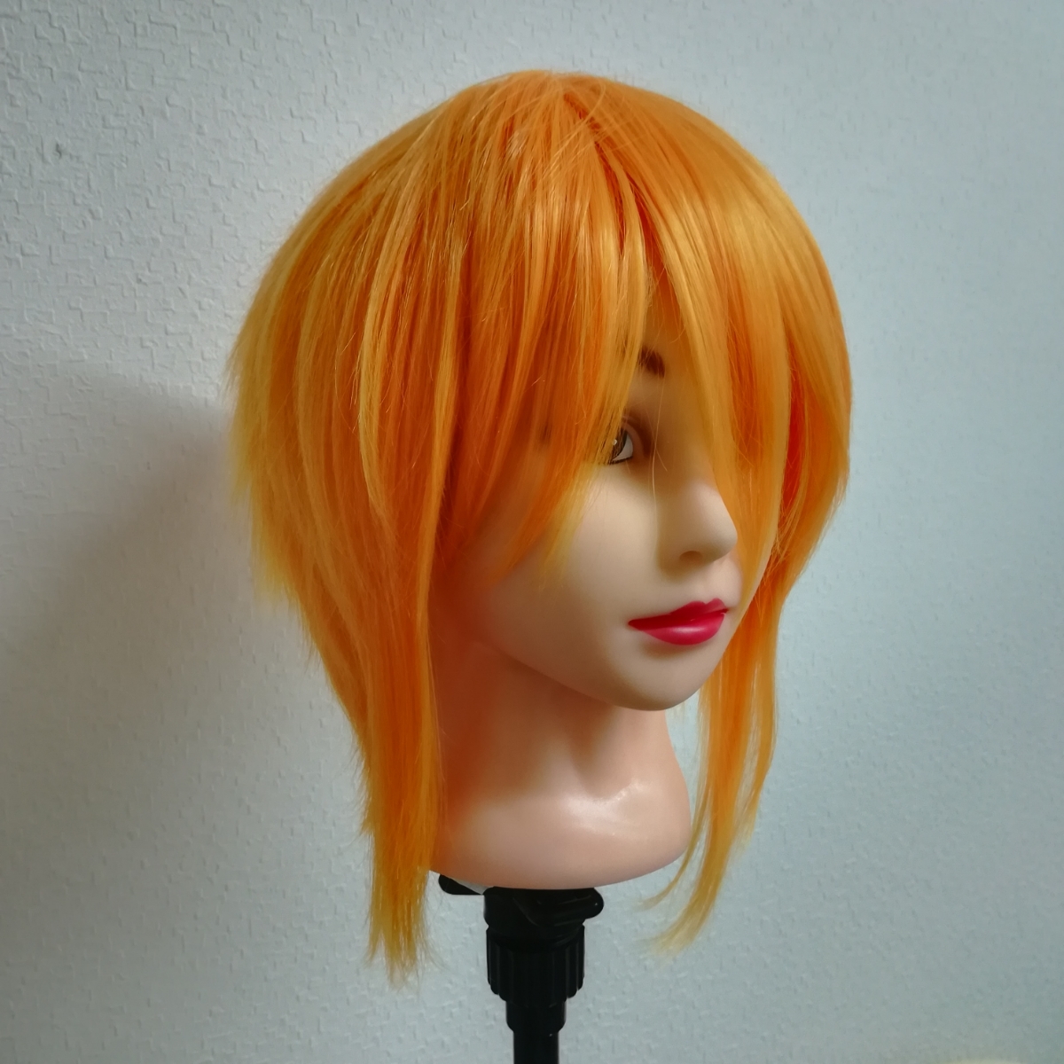  лицо линия длина .. re year Short * костюмированная игра для полный парик * orange * яркий orange Halloween костюмированная игра жаростойкий костюмированная игра парик 