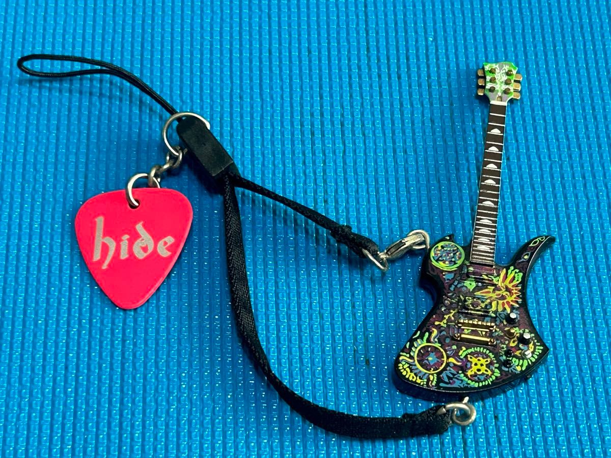 hideギター 携帯ストラップギターコレクション hide ヒデ X hideギター 携帯ストラップギターコレクション hide ヒデ X