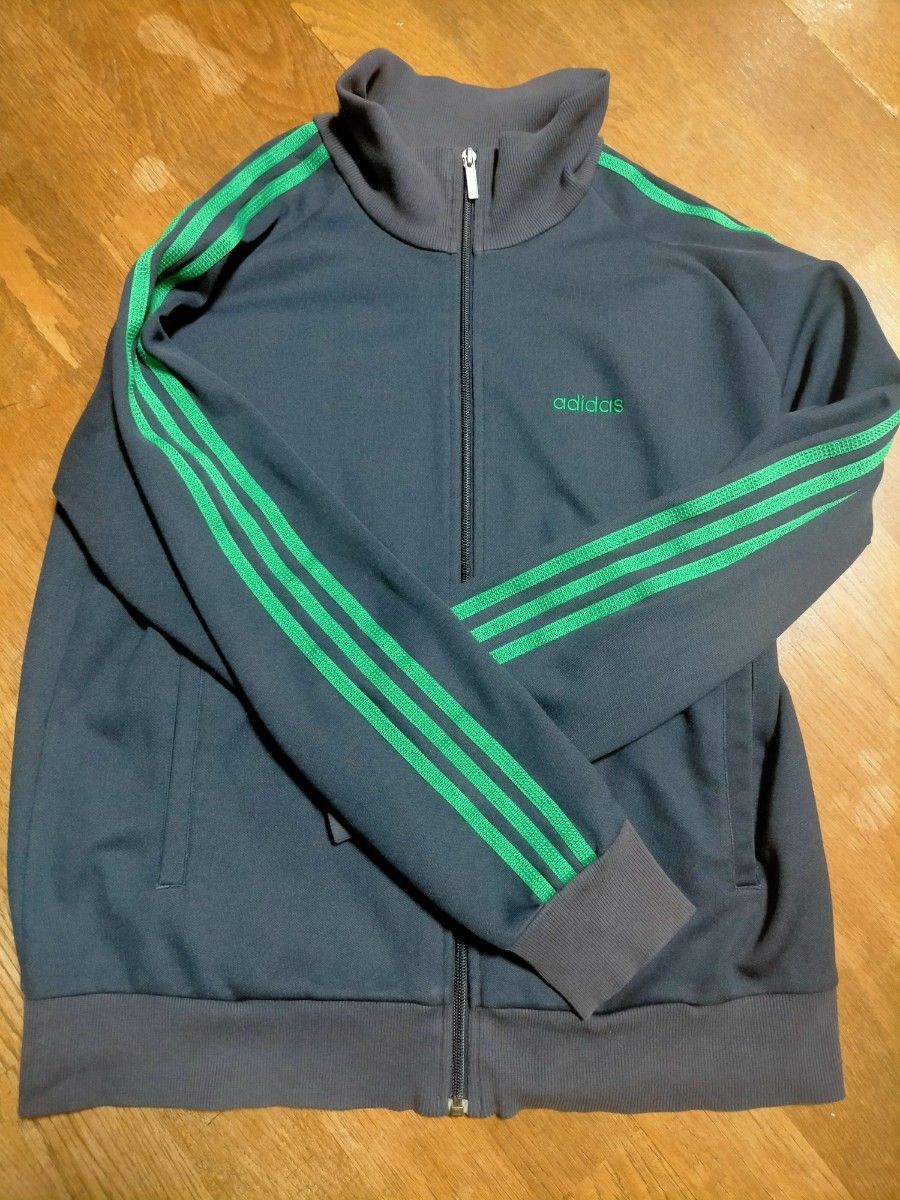 00s adidas アディダス トラックジャケット ネイビー グリーン 00s adidas アディダス トラックジャケット ネイビー グリーン