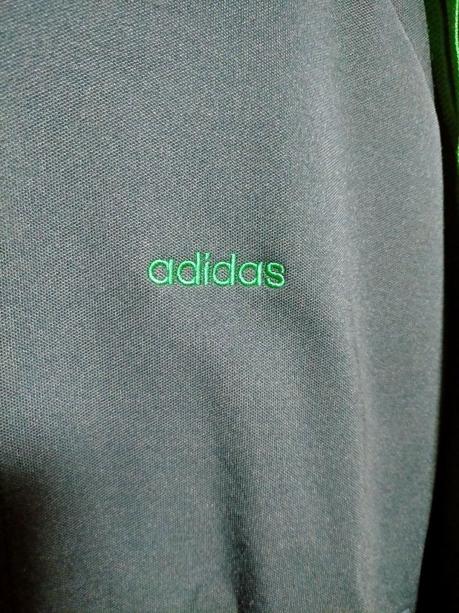 00s adidas アディダス トラックジャケット ネイビー グリーン 00s adidas アディダス トラックジャケット ネイビー グリーン