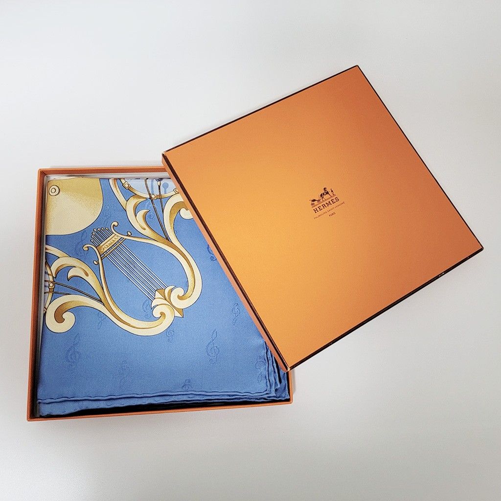 HERMES エルメス カレ90 パイプオルガンと機械仕掛けの楽器 HERMES エルメス カレ90 パイプオルガンと機械仕掛けの楽器