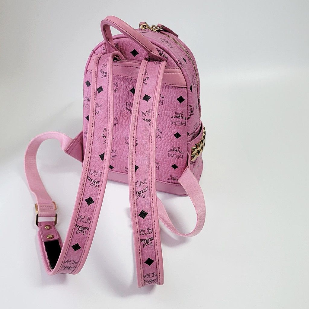 MCM エムシーエム ヴィセトス柄 バックパック リュック サイド MCM エムシーエム ヴィセトス柄 バックパック リュック サイド