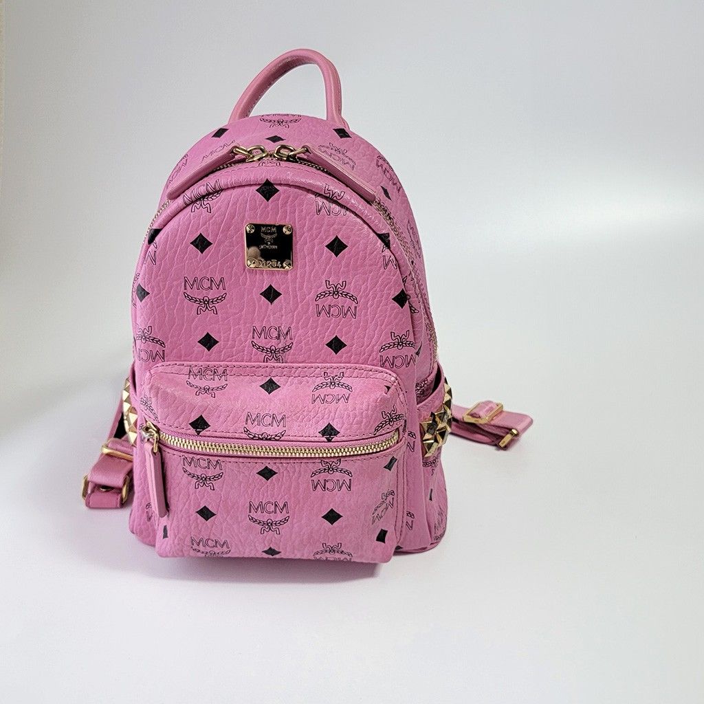 MCM エムシーエム ヴィセトス柄 バックパック リュック サイド MCM エムシーエム ヴィセトス柄 バックパック リュック サイド