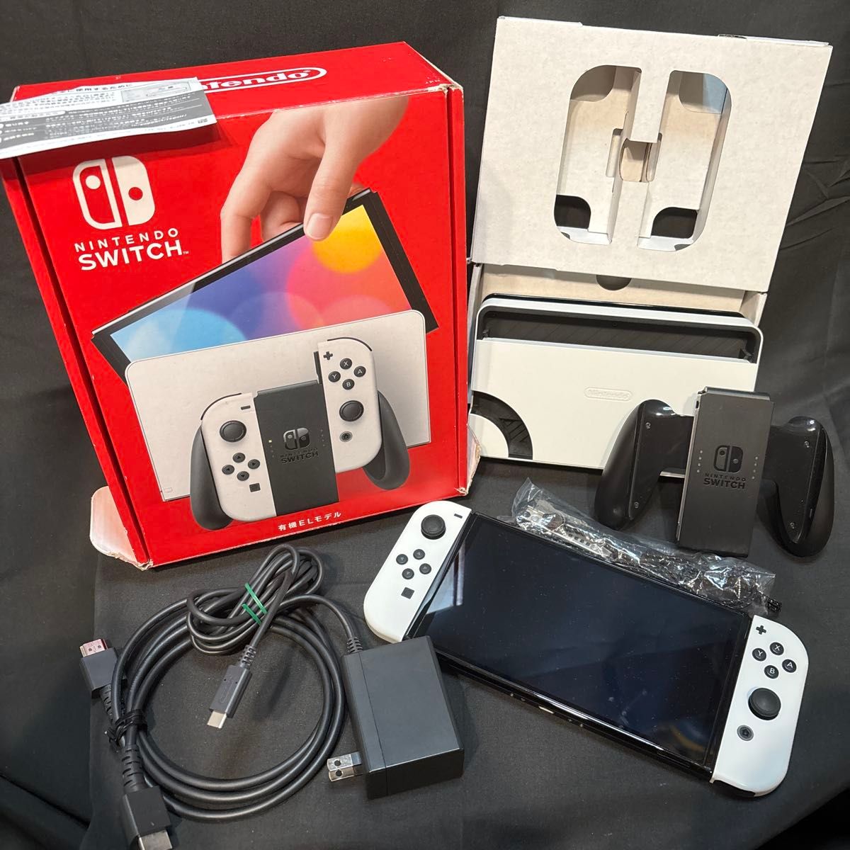 Nintendo Switch 有機ELモデル ホワイト スイッチ 本体 白 Nintendo Switch 有機ELモデル ホワイト スイッチ 本体 白