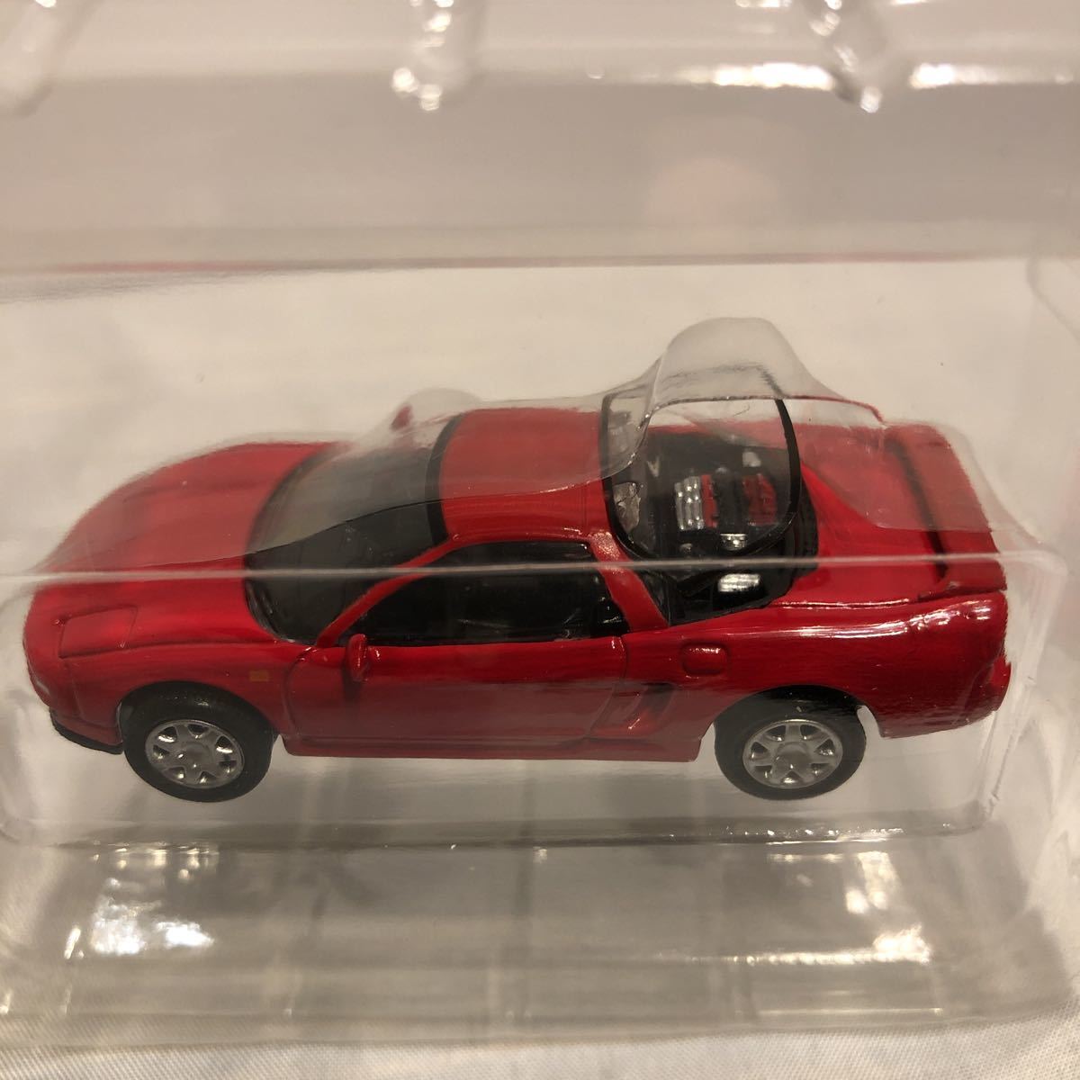 targa TACCAR HONDA NSX 1/64 フォーミュラレッド 赤色 レッド ミニカー モデルカー NA1 旧車 ホンダ タルガ タッカー_画像4