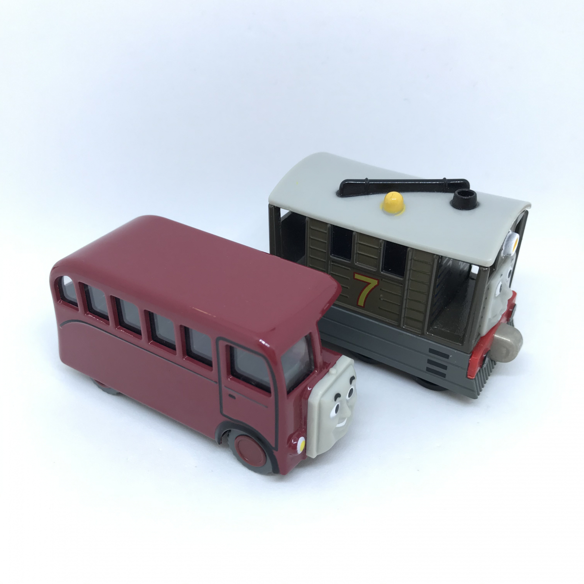 きかんしゃトーマス トビーバーティーバス ラーニングカーブ Learning Curve 2002 フィギュア ミニカー_画像3