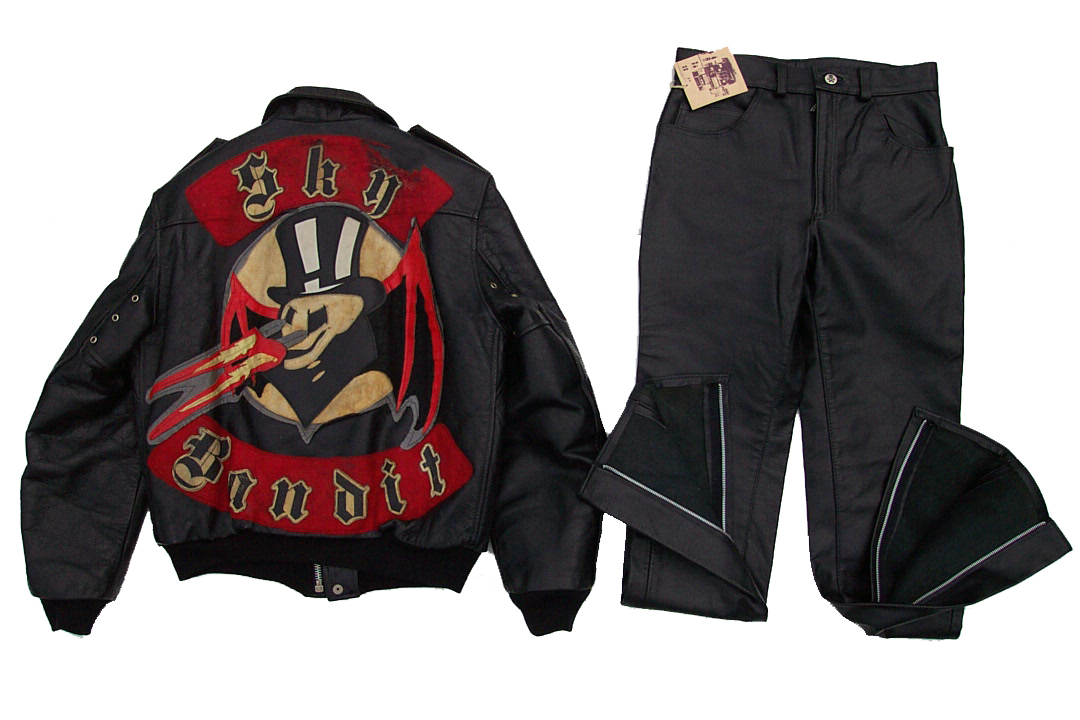 オリジナル当時物ジョンソンズ ラロッカ LaROCKA Flying Jacket SKY