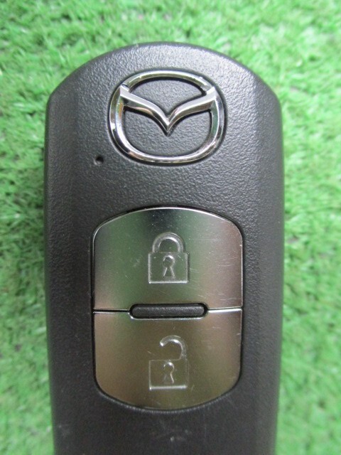  Mazda оригинальный дистанционный ключ дистанционный ключ 2 кнопка CX-3 DK5FW SKE13D-01 CX-5 Atenza Axela и т.п. "умный" ключ [ letter pack почтовый сервис отправка ]
