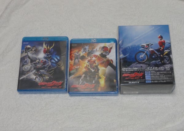新品　仮面ライダークウガ Blu-ray BOX 初回版BOX付 全3巻セット