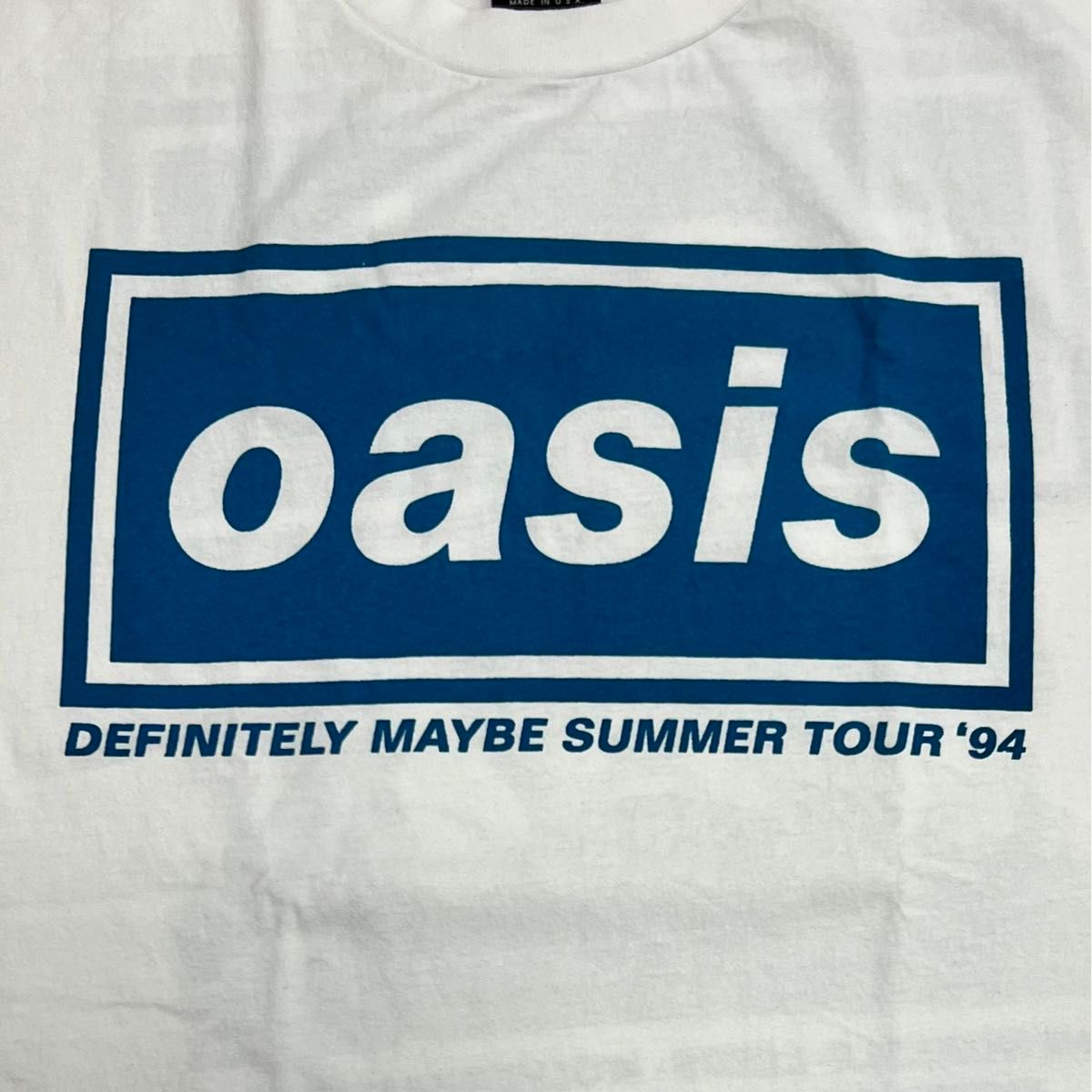 バンド OASIS オアシス Definitely Maybe Summer Tour ツアー XL バンド OASIS オアシス Definitely Maybe Summer Tour ツアー XL
