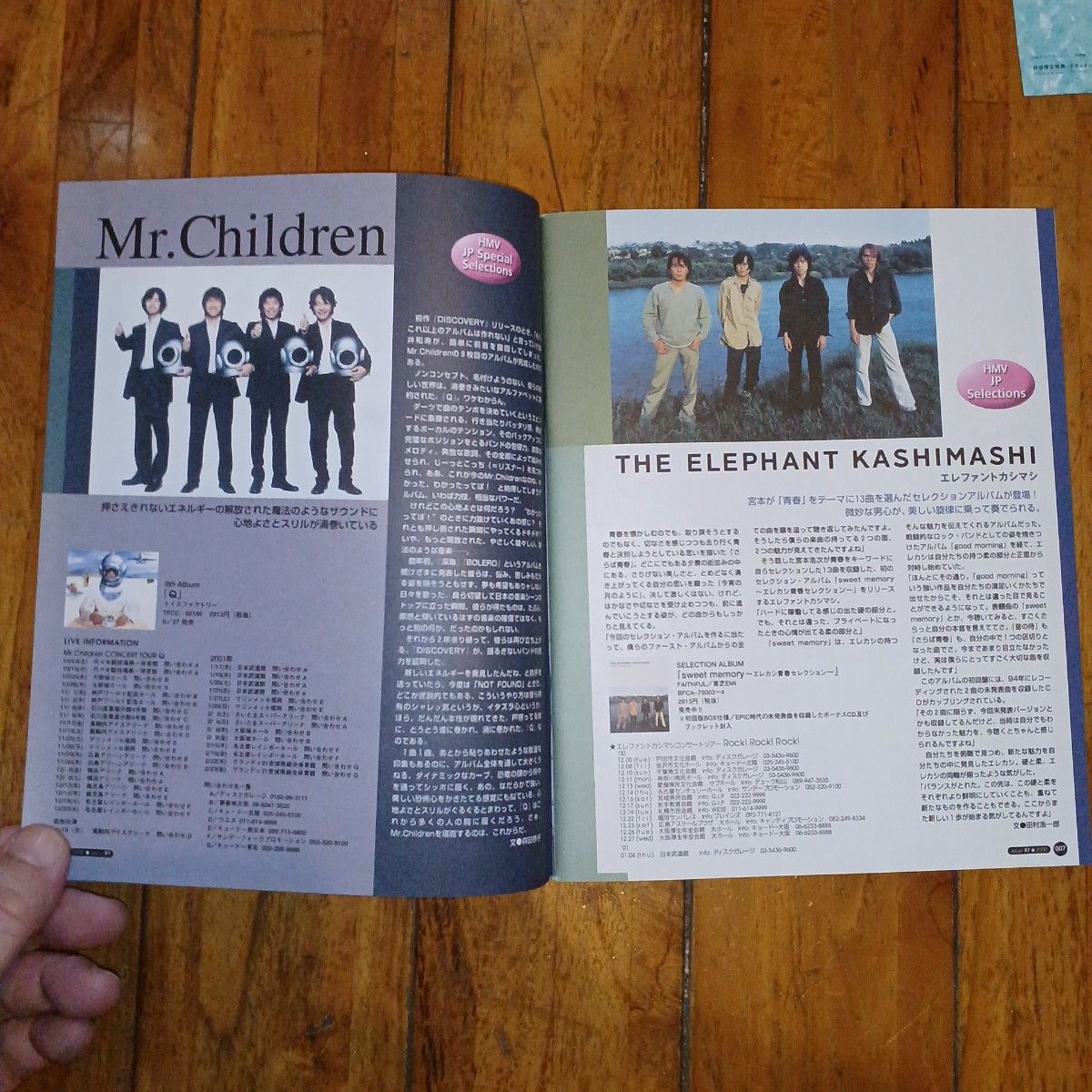 Mr Children 非売品グッズ(CD仕切り板・チラシ・フライヤー Mr Children 非売品グッズ(CD仕切り板・チラシ・フライヤー