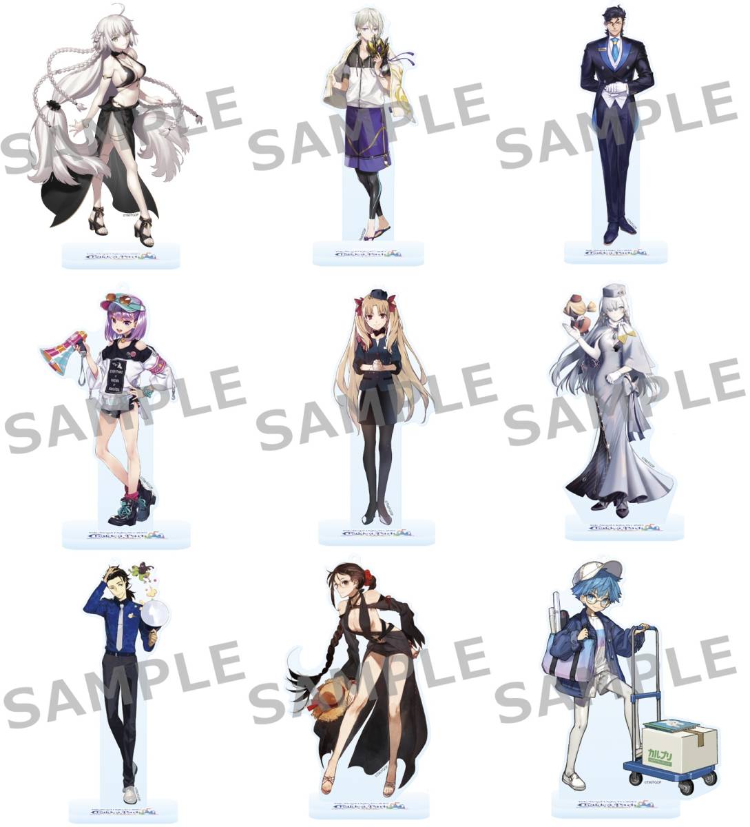 Fate/Grand Order Fes. 2019 カルデアパーク アクリルマスコット Fate/Grand Order Fes. 2019 カルデアパーク アクリルマスコット