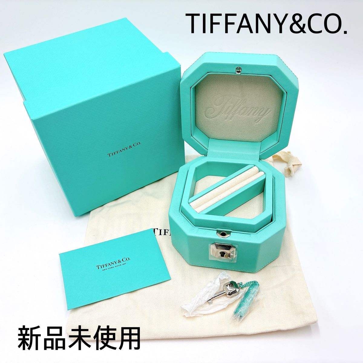 ティファニー ♪スモールジュエリーボックス 現行品 新品未使用 ティファニー ファセット ジュエリーボックス