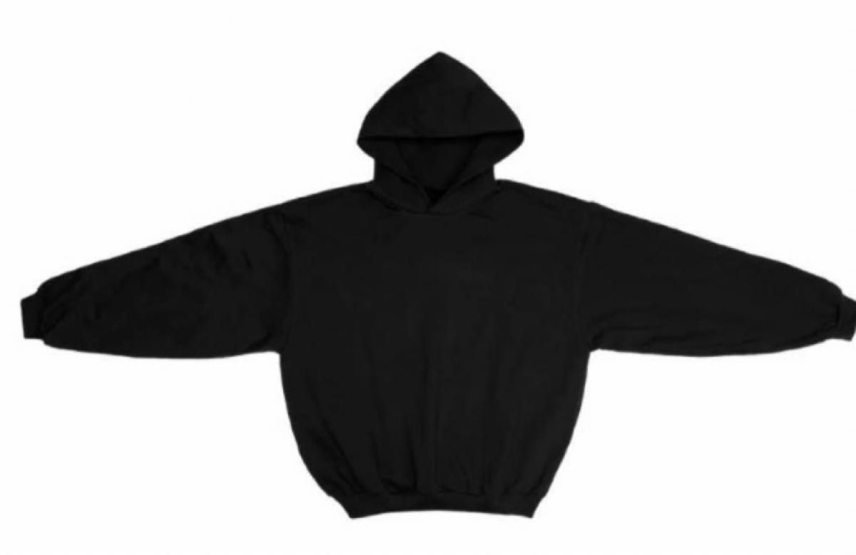 YZY GOSHA BLACK HOODIE Black Solid サイズ1 フーディー YZY GOSHA BLACK HOODIE Black Solid サイズ1 フーディー