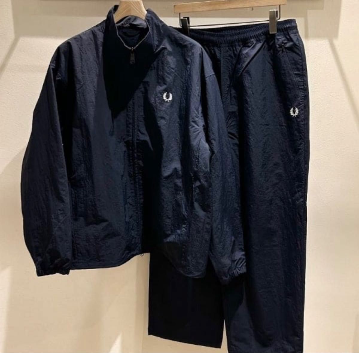 Lサイズ BEAMS 別注 FRED PERRY シェルジャケット シェルパンツ Lサイズ BEAMS 別注 FRED PERRY シェルジャケット シェルパンツ