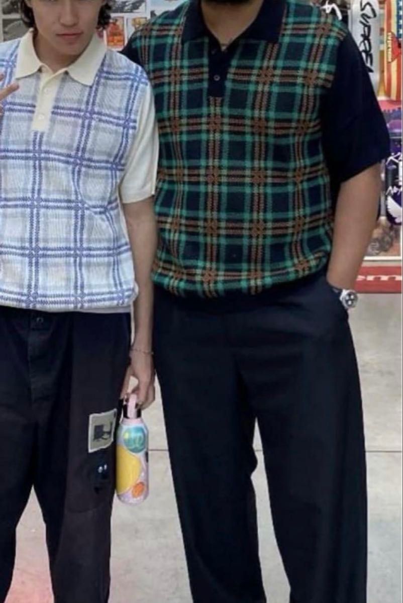 堀米雄斗着用 Supreme Plaid Knit S/S Polo|Yahoo!フリマ(旧 堀米雄斗着用 Supreme Plaid Knit S/S Polo|Yahoo!フリマ(旧