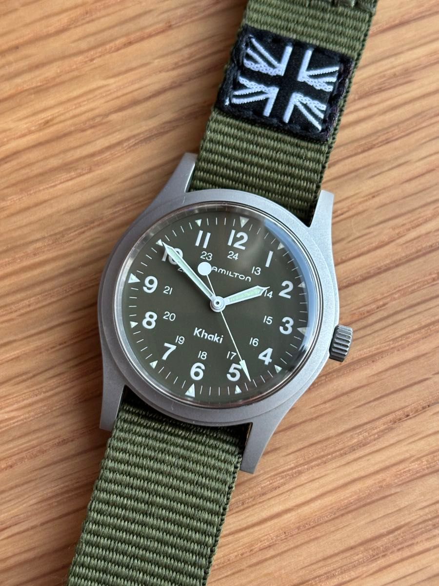 33mm Hamilton Khaki ハミルトン カーキ 9415A 手巻き 腕時計 33mm Hamilton Khaki ハミルトン カーキ 9415A 手巻き 腕時計