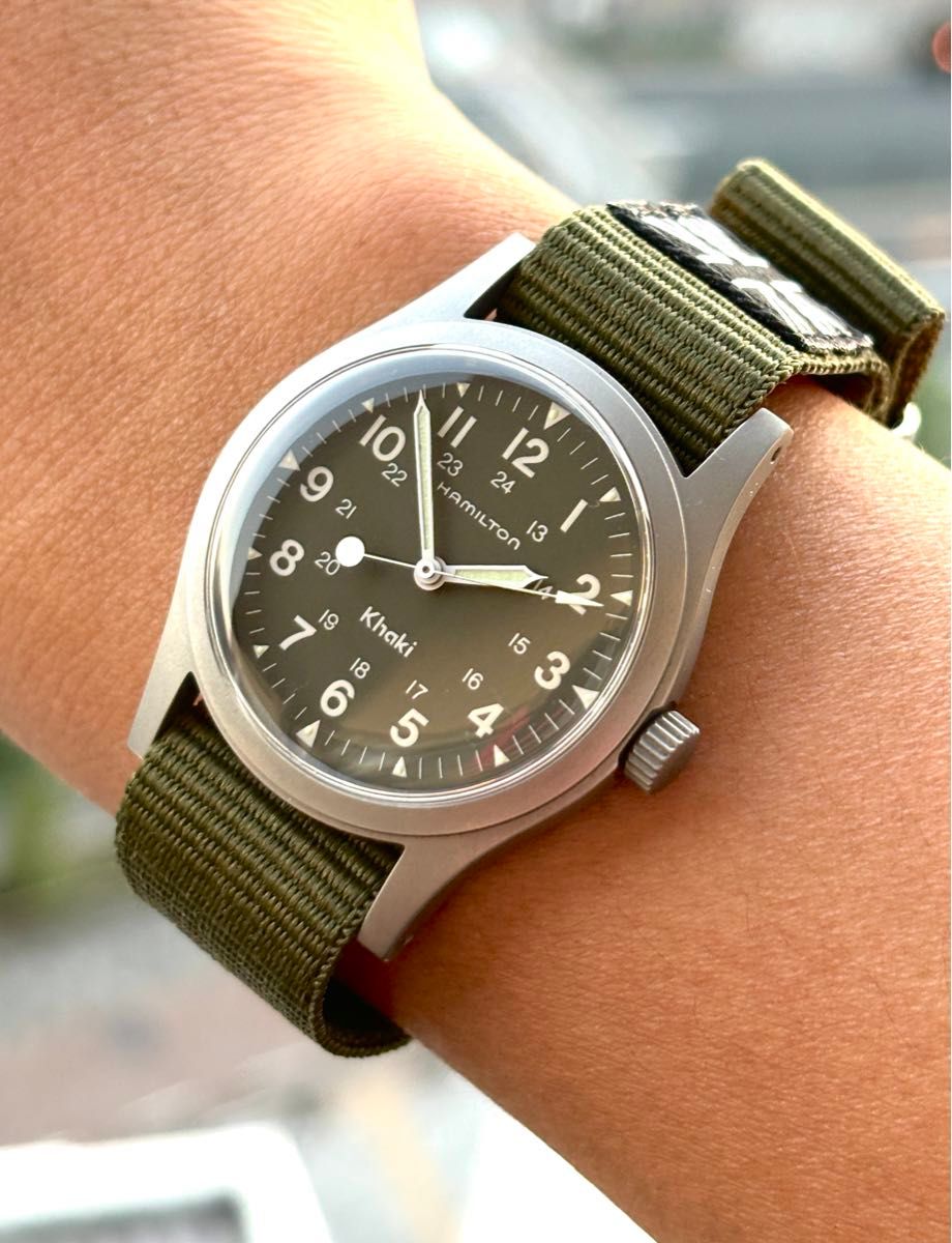 33mm Hamilton Khaki ハミルトン カーキ 9415A 手巻き 腕時計 33mm Hamilton Khaki ハミルトン カーキ 9415A 手巻き 腕時計