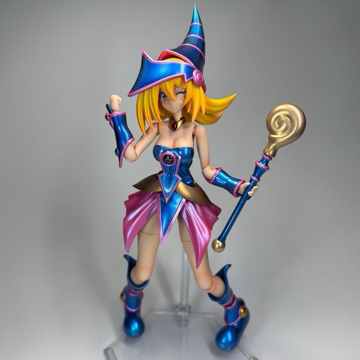 コトブキヤ ブラック マジシャン ガール 美少女プラモデル 塗装 コトブキヤ ブラック マジシャン ガール 美少女プラモデル 塗装