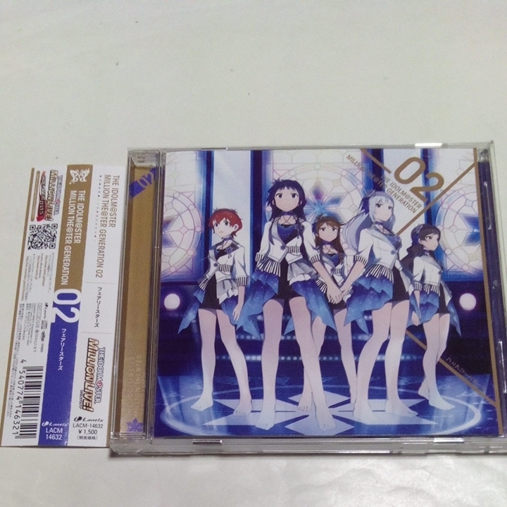 CD アイドルマスター ミリオンライブ！ THE IDOLM@STER MILLION THE@TER GENERATION 02 フェアリースターズ_画像1