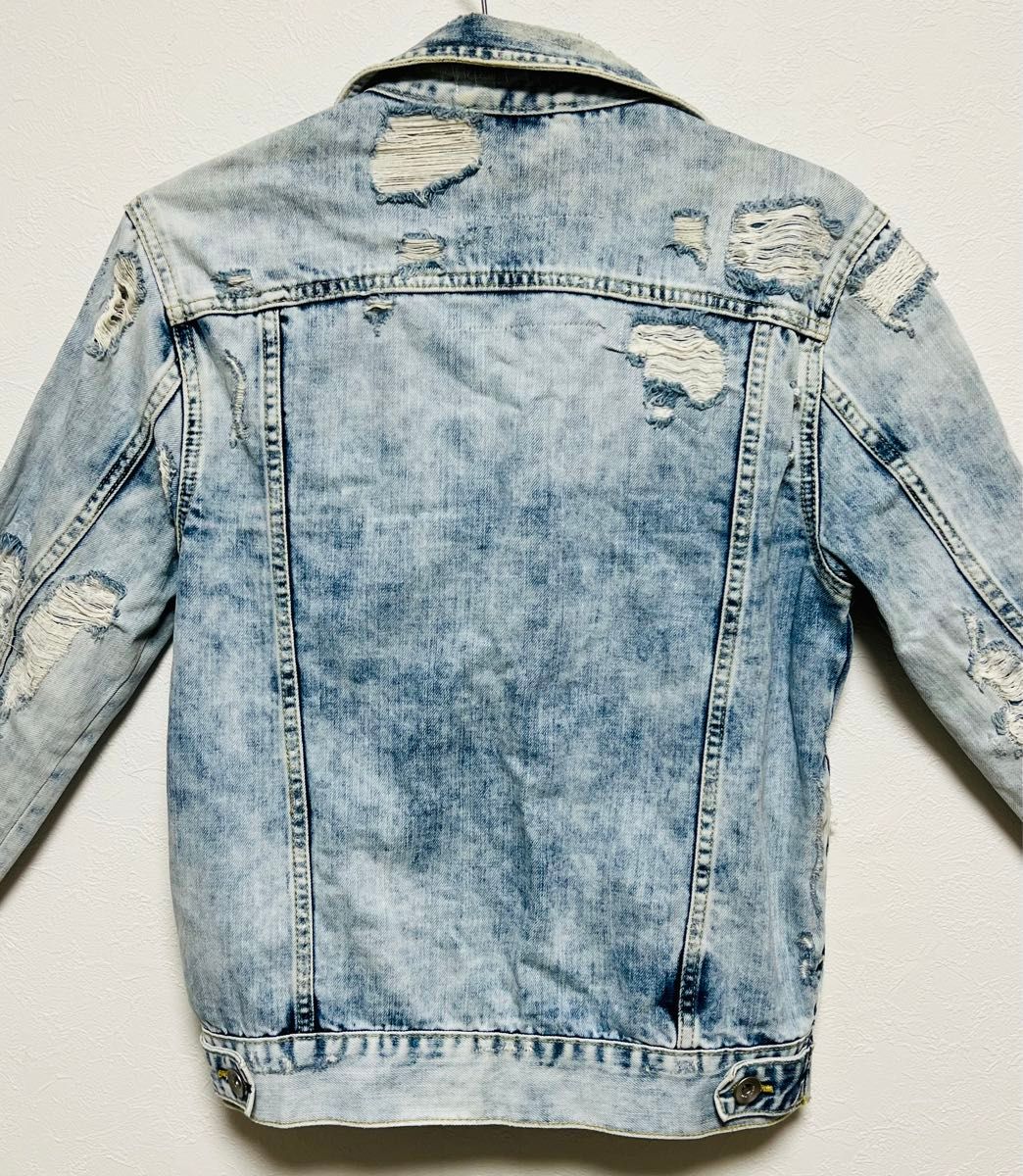 希少 大人気ZARA(ザラ) デニムジャケット Gジャン オリジナル 希少 大人気ZARA(ザラ) デニムジャケット Gジャン オリジナル