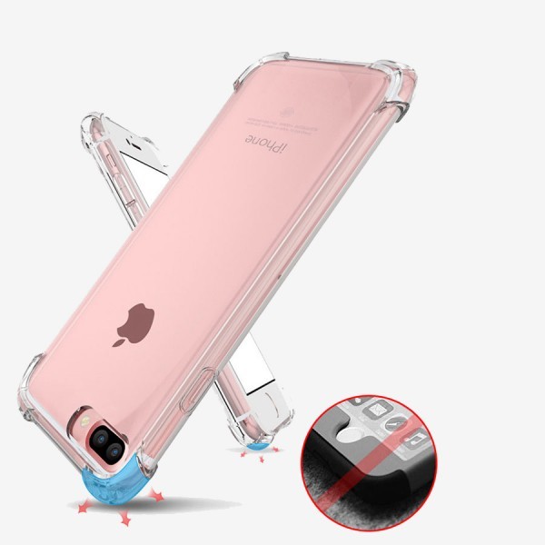  срочная доставка рассылка!iPhone7 Plus/iPhone8Plus для бампер имеется силиконовый чехол покрытие ( голубой )#F13